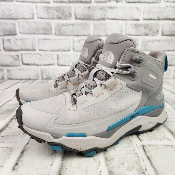 The North Face Vectiv Exploris Futurelight Women's Sz 8.5 Gray Mid Hiking Boots - Picture 3 of 11
